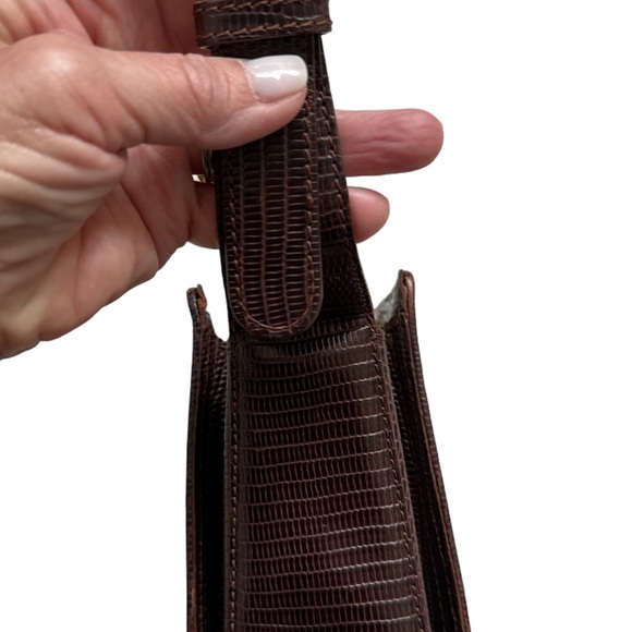 Escada Vintage shoulder bag in cavas and leather. NWOT. - Picture 6 of 13